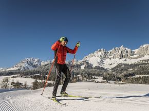 Cross-country skiing Wilder Kaiser